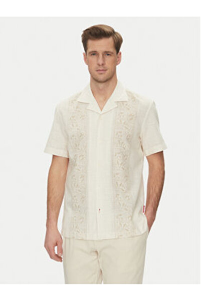 JOOP JEANS Ανδρικό Πουκάμισο 10019529 30045980 Μπεζ