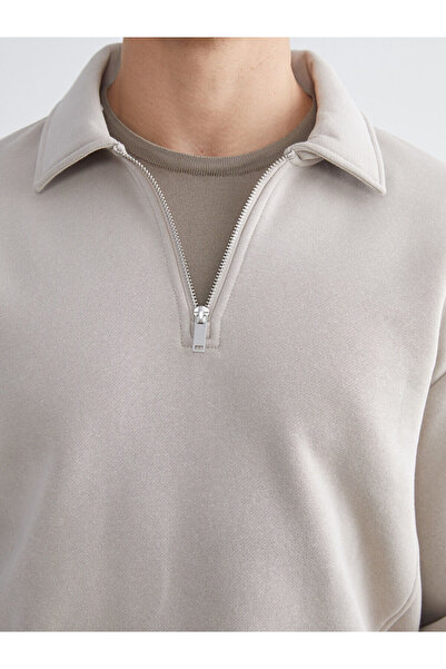 LC Waikiki New Season Polo Neck Men's Sweatshirt