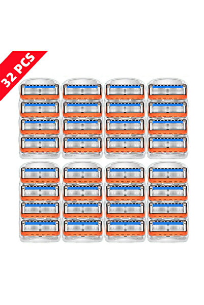 Choice5 32 قطعة من الشفرات الجديدة المكونة من 5 طبقات، شفرات بديلة، ماكينة حل...