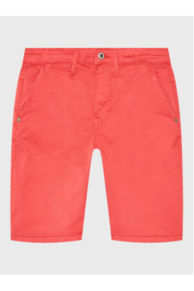 Pepe Jeans Σορτς από ύφασμα για αγόρια PB800726C75 Κόκκινο