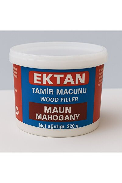 Mobilyap Ahşap Mobilya Parke Tamir Dolgu Macunu 220 gr - Maun - Çatlak Çizik ...