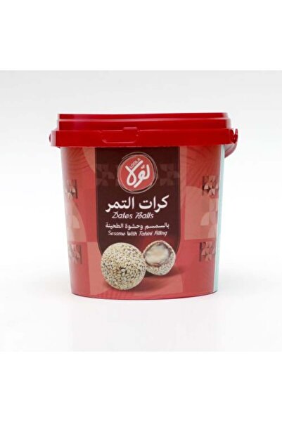LoLa كرات التمر المحشوة بالسمسم والطحينة