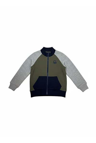 United Colors of Benetton Hanorac pentru băiat BNT-B23346 bleumarin