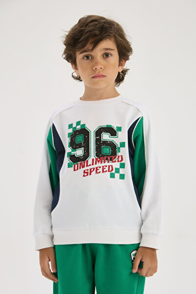Nebbati Boy Colorful Sweatshirt