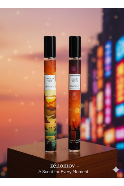 Zenomov Twilight and Neon perfume pack of 2 35 Ml EDP