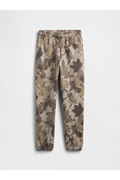 GAP Erkek Çocuk Açık Kahverengi VintageSoft Relaxed Pull-On Jogger Eşofman Altı