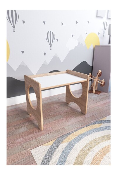Genel Markalar Montessori Çocuk Oyun & Aktivite & Çalışma Masa ve Sandalyesi ...