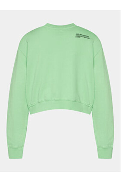 Replay Γυναικείο Φούτερ W3104B.000.23650P Πράσινο