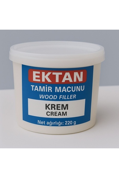 Mobilyap Ahşap Mobilya Parke Tamir Dolgu Macunu 220 gr - Krem - Çatlak Çizik ...