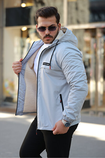 BOYS MANS Men's Jacket Winter Coat Premium Fur Coat