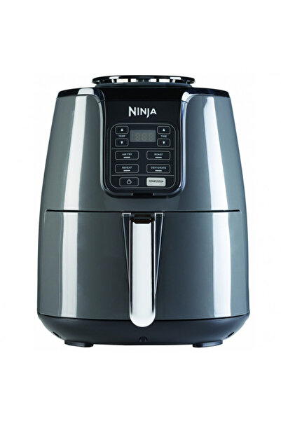 NINJA Friteuză cu aer cald AF100EU, 1550W, 3,8L, 4 funcții, fără BPA, Negru/gri
