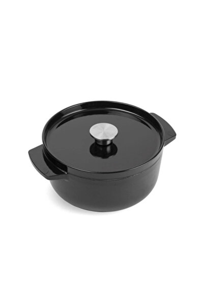 Kitchenaid Cast Iron Round Casserole with Lid 26cm
