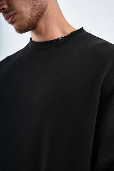 ATKGİYİM Oversized Crew Neck Sweatshirt Extra Loose Fit New Style Model Styli...