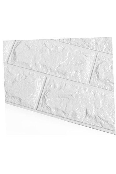 Kanonik Education لوحة حائط ذاتية اللصق بنمط الطوب ثلاثي الأبعاد مقاس 58 × 38 سم