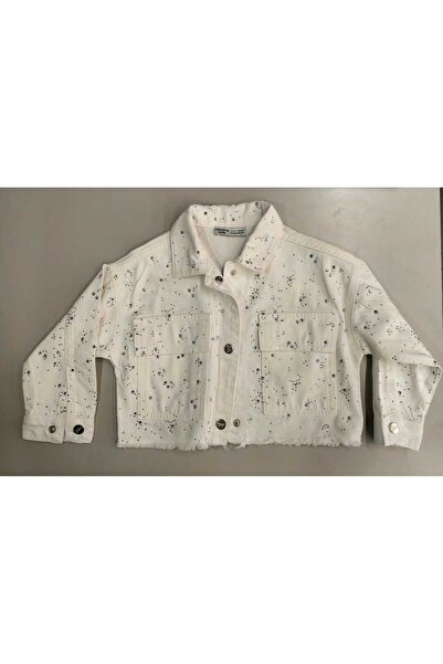 SM MAĞAZACILIK KIZ ÇOÇUK TAŞLI KOT CEKET