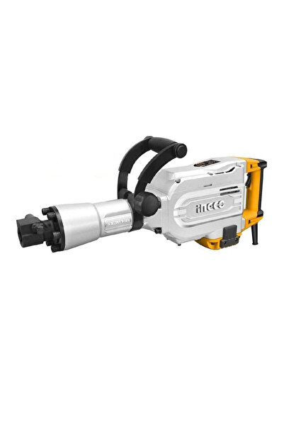 Ingco مطرقة هدم كهربائية PDB17008 بقوة 1700 واط - مطرقة كهربائية عالية التحمل للخرسانة والطوب والخشب