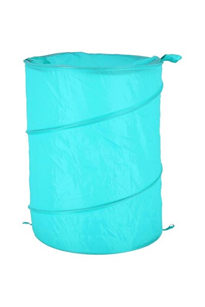 Generic Royalford Rf9955 Pop Up Collapsible Mesh Laundry Hamper With Zip Solid Polyester Bottom Of Laundry B