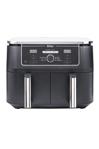 NINJA Friteuză cu aer cald AF400EU, 2470W, 9,5 L, 6 programe, 2 zone independ...