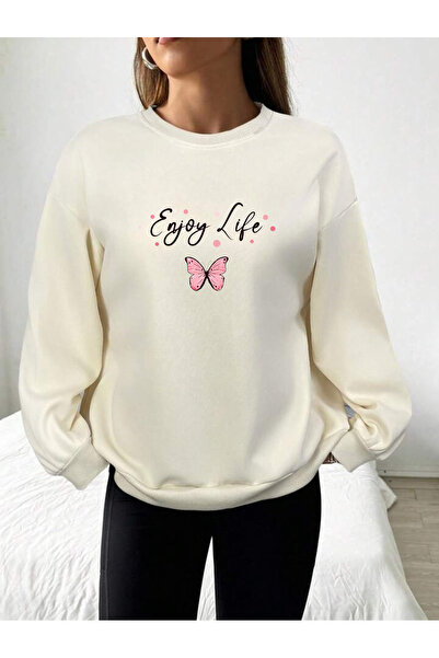 FAVORİST ΑΓΑΠΗΣΤΕ ΤΗ ΖΩΗ (Φούτερ) Χειμερινό βαμβακερό