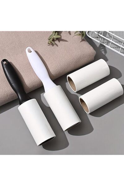 Generic Lint Roller Remover Hair Kit,Extra Sticky Reusable Lint Remover with 180 Sheets(3 Rollers+1 Hundle F
