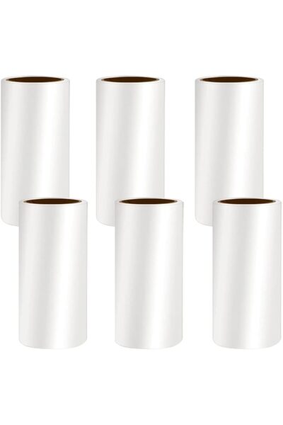 Generic بكرات الوبر، 6 قطع قابلة لإعادة التعبئة، 360 ورقة لاصقة، بكرة الوبر ل...