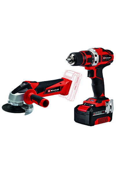Einhell Expert TE-TK 18/2 Li Kit (CD+AG) Kit Unelte