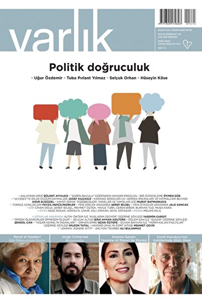 Varlık Dergisi Yayınları Varlık Dergisi 1417.Sayı Ekim 2025