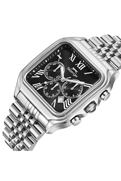 Slazenger Men's Multifunction Black Dial Watch - SL.9.2547.2.01