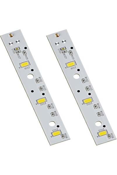 Generic SWIUKPHE WR55X26671 Refrigerators LED Light Board 2PCS, Compatible for GE LED Refrigerators Light Bu