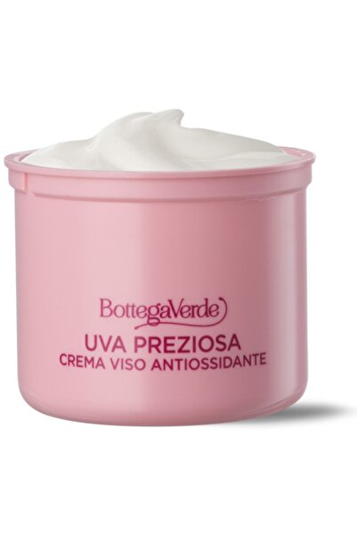 Bottega Verde Rezerva cremă pentru ten normal sau uscat cu extract hiperfermentat de struguri roșii-Uva Preziosa