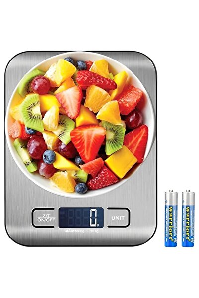 Generic ميزان طعام الدب مومو، ميزان مطبخ رقمي 22 رطل، وزن جرام وأونصة للخبز والطهي، 1 جرام/0.1