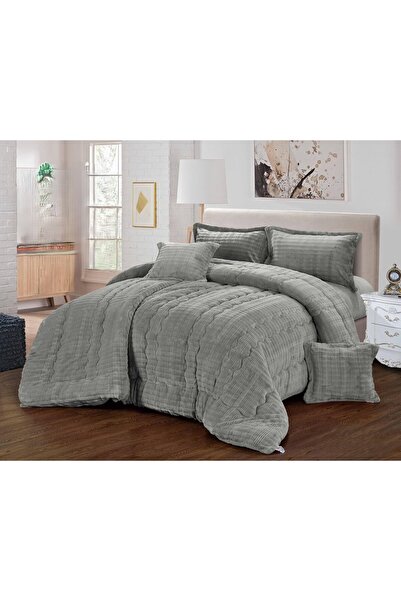 SNOOZYL مفرش سرير نفرين شتوي من المخمل الناعم والفرو الملكي ليمنحك الدفىء وال...