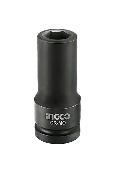 Ingco مقبس تأثير عميق مقاس 1/2 بوصة HDIS12171L - مقبس تأثير شديد التحمل من فو...