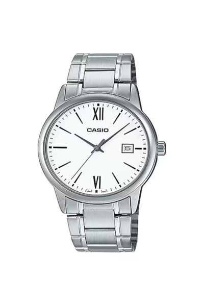 Casio Men's Analog White Dial Watch - MTP-V002D-7B3UDF