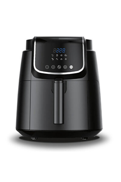 Midea Friteuză cu aer cald MF-CN35C2, 1500W, digitală, 8 programe, 3,5 L, tem...