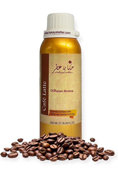 Hekayat Attar CAFÉ LATTE 200 ML AROMA DIFFUSER OIL