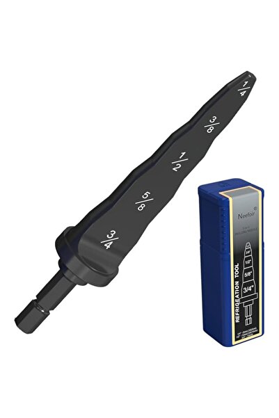 Generic Neefoir FANDGOK Swaging Tool Drill Bit, 5 in1,HVAC Tools Copper Pipe Expander Manual Copper Pipe Air