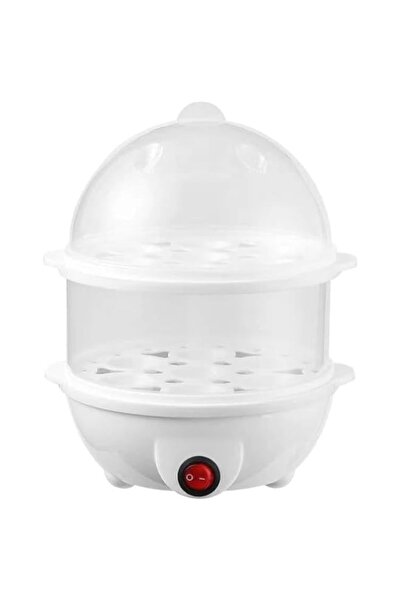 Generic MDIRAR 2 in 1 Egg Boiler and Poacher Capacity for 14 Eggs Electric Egg Cooker, Poaching Bowl & Measu