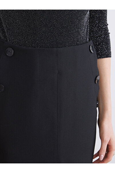 LC Waikiki New Season Zippered Waist Slit Skirt