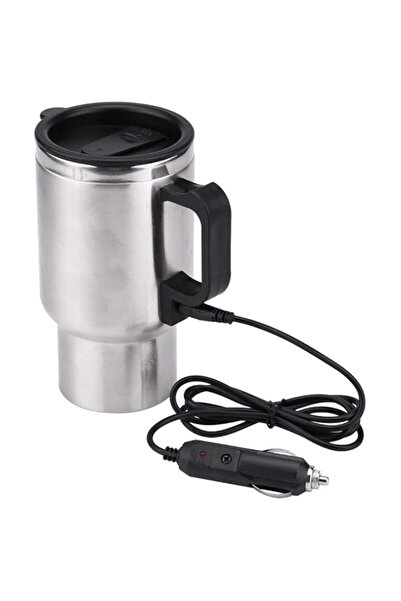 Generic MAKINGTEC Car Kettle Boiler 450ml Car Heating Travel Cup Stainless Steel Mug Car Coffee Cup Warmer w