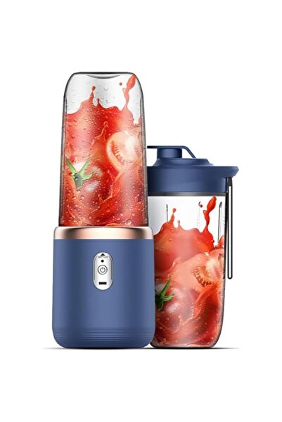 Generic خلاط عصير محمول من سينشي، خلاط صغير، 400 مل، كهربائي، للميلك شيك والعصائر، للسفر