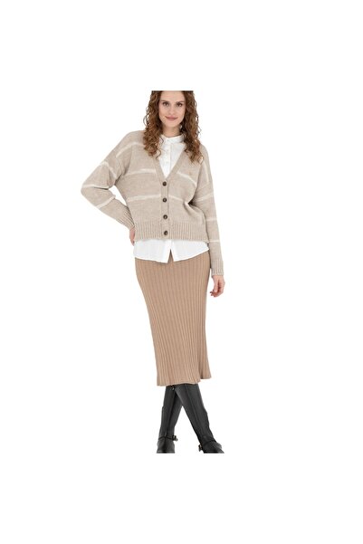 U.S. Polo Assn. Women's Midi Length Knit Skirt