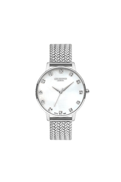 Lee Cooper Women's Analog White Mop Dial Watch - LC07401.320