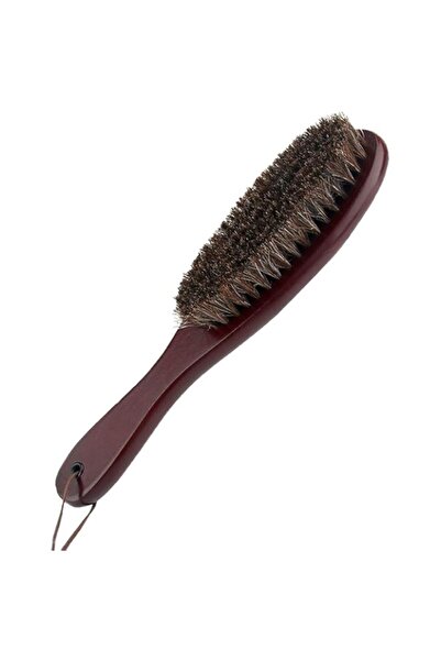 Generic فرشاة ملابس كوكاكا، فرشاة ملابس، فرشاة إزالة الوبر، مصنوعة من شعر الخيل الناعم الأصلي ومقبض خشبي