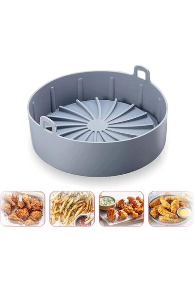 Generic SYOSI Priceless Silicone Pot - Food Safe Air fryers Oven accessories - Easy Cleaning Air fryer Oven-