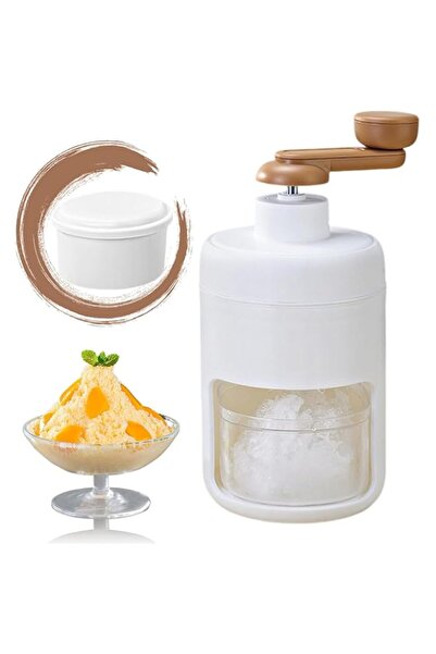 Generic ماكينة صنع الثلج اليدوية من VAODO، ماكينة حلاقة الثلج للكوكتيلات، ماك...