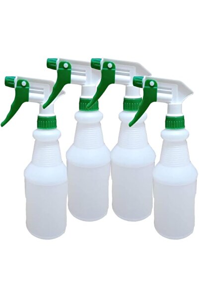 Generic LACOT Spray Bottles 750 ml (25oz) with colored triggers refillable empty HDPE Plastic Spray Bottles