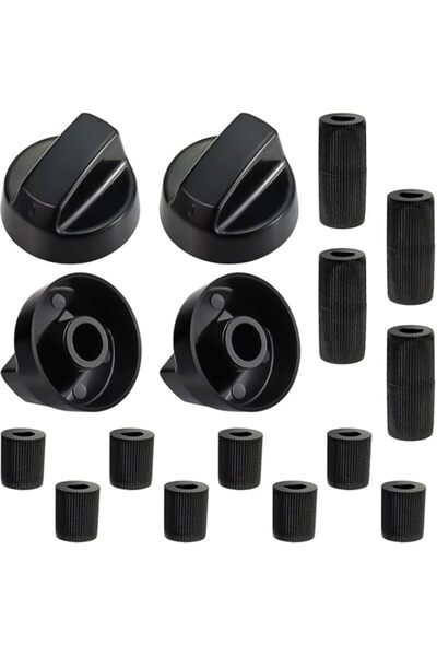 Generic Lonimia Universal Stove Knobs, Universal Control Knob, 12 Pcs ABS Material Sturdy Practical Highly C