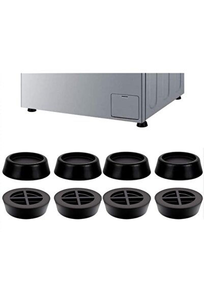 Generic وسادات تثبيت غسالة ومجفف HSZJsto، 8 قطع، مضادة للاهتزاز والمشي - وساد...