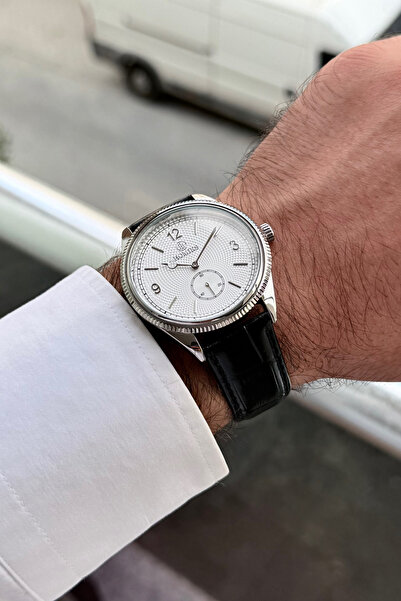 Homies ساعة يد رجالية هدية للمناسبات الخاصة، حزام جلدي أسود اللون، مع علبة خا...